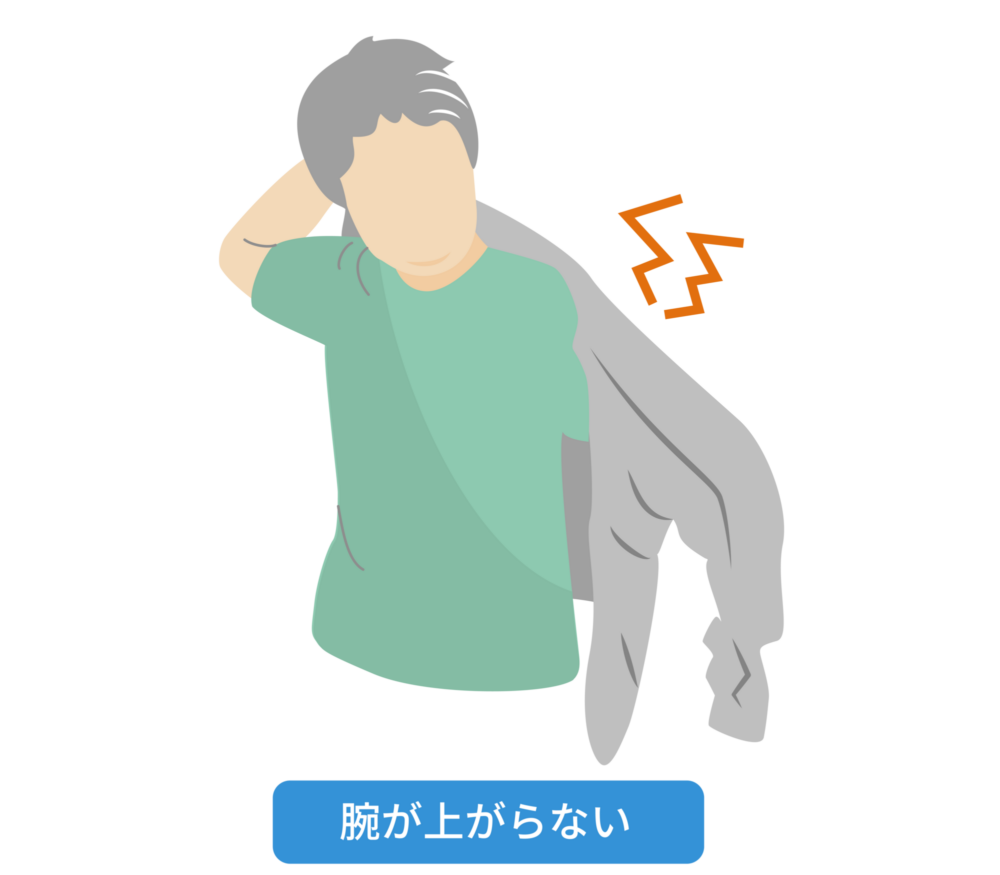 四十肩・五十肩の症状