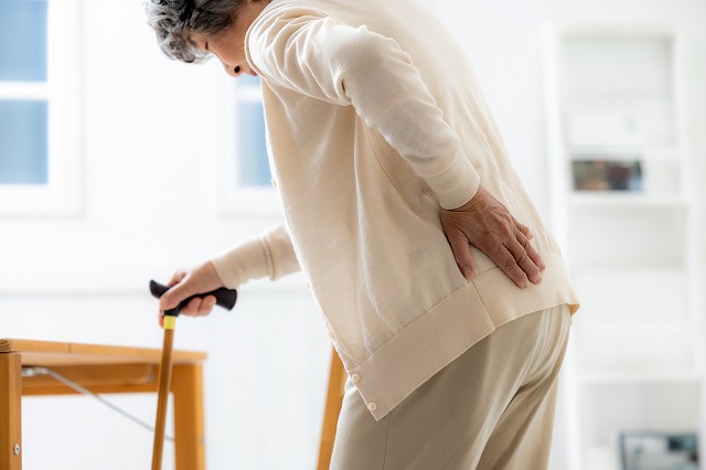 骨粗しょう症により骨折しやすい部位
