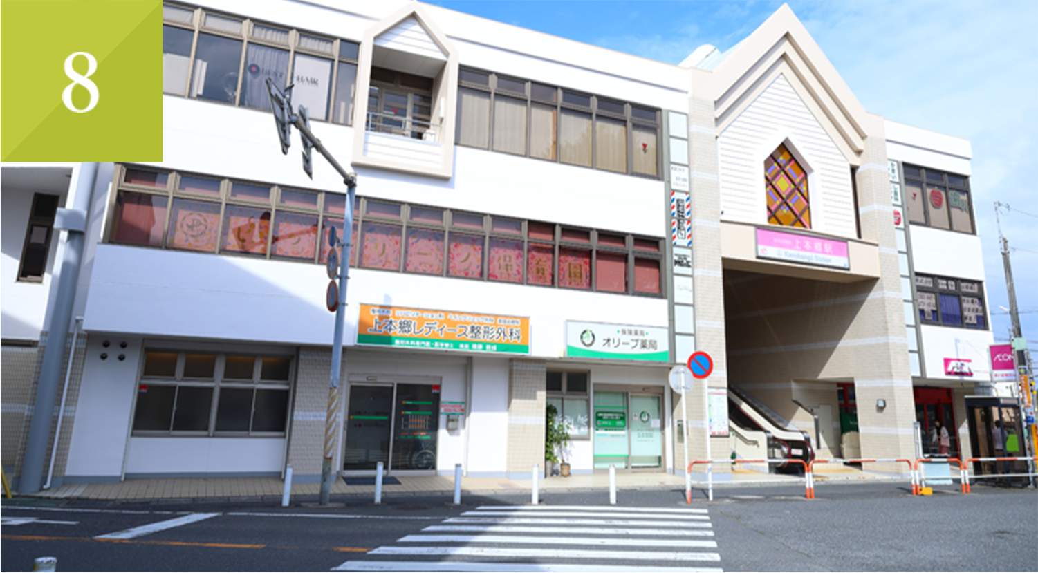 京成電鉄松戸線上本郷駅南口直結